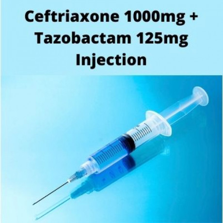 PCD Franchise Company for Ceftriaxone 1000mg Tazobactam 125mg Injection 1