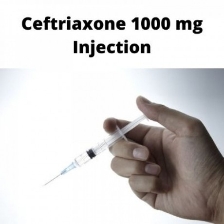 Critical Care Range for Ceftriaxone 1000 mg Injection 1