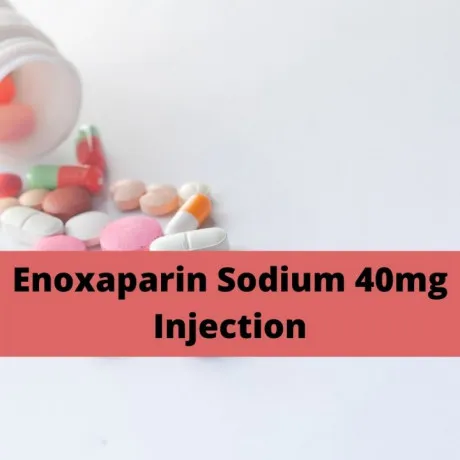 Third Party Pharma manufactures For Enoxaparin Sodium 40mg Injection 1