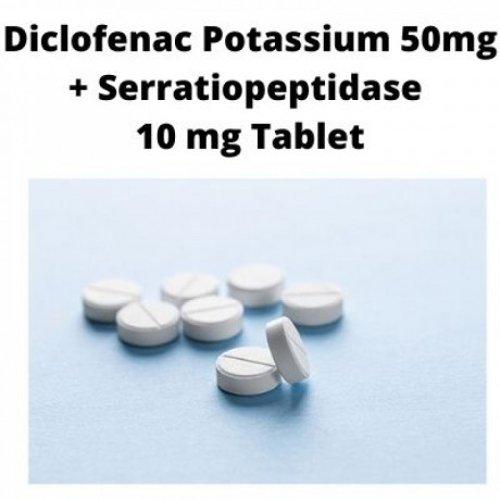 Diclofenac Potassium 50mg Serratiopeptidase 10 mg Tablet Range Suppliers 1