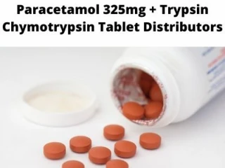Diclofenac Potassium 50mg Paracetamol 325mg Trypsin Chymotrypsin Tablet Distributors
