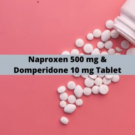 Pharma PCD Franchise Company For Naproxen 500 mg & Domperidone 10 mg Tablet 1