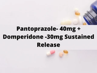Pantoprazole 40mg Domperidone 30mg Sustained Release Capsules Range Suppliers