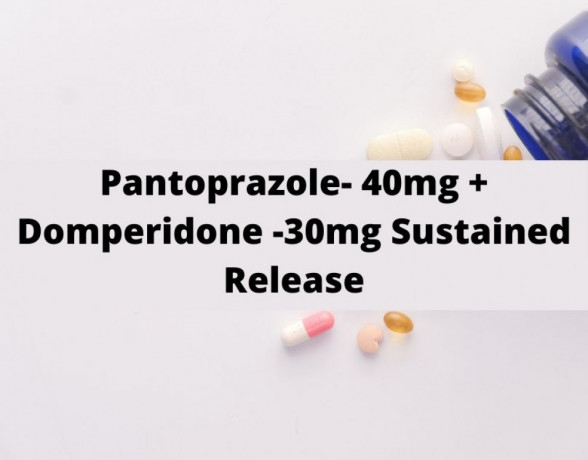 Pantoprazole 40mg Domperidone 30mg Sustained Release Capsules Range Suppliers 1