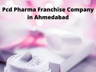Pcd Pharma Franchise Company in Ahmedabad