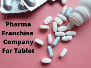 PCD Franchise Company For Tablets