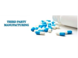 Third Party Pharma Manufacturers For Capsule