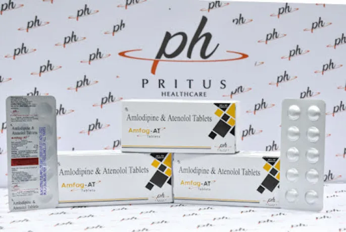 Pcd pharma franchise of Amlodipine and Atenolol tablet 1